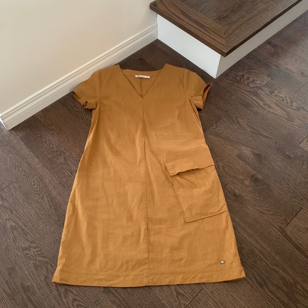 Fig dress size Small - rosewood color